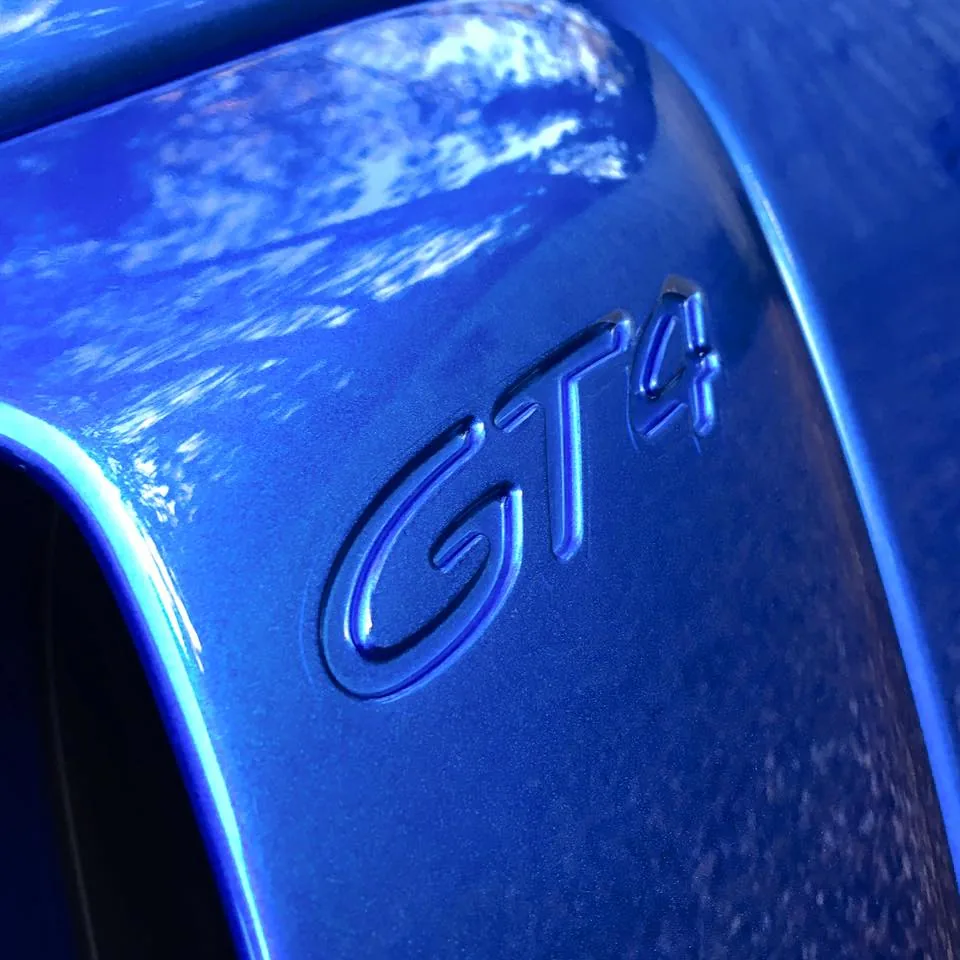 porsche cayman gt4 ppf